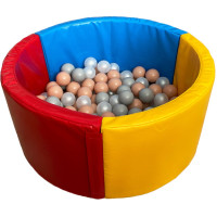 Бассейн сухой круглый 90 см HOP-HOP